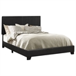 Dorian Faux Leather Upholstered California King Bed Black