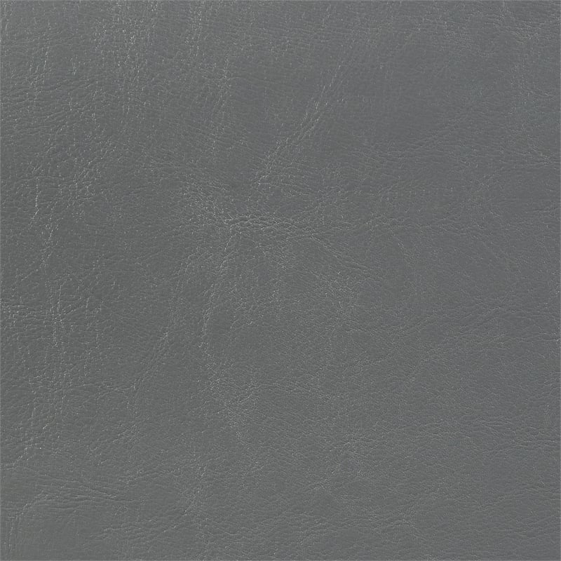 Dorian Faux Leather Upholstered California King Bed Grey