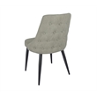 Cosmo Upholstered Dining Side Chair Light Grey