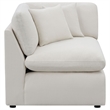 Hobson 6-piece Upholstered Modular Sectional Sofa Ivory