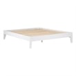 Hounslow California King Universal Platform Bed White