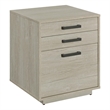 Loomis 3-drawer Home Office File Cabinet Whitewashed Grey