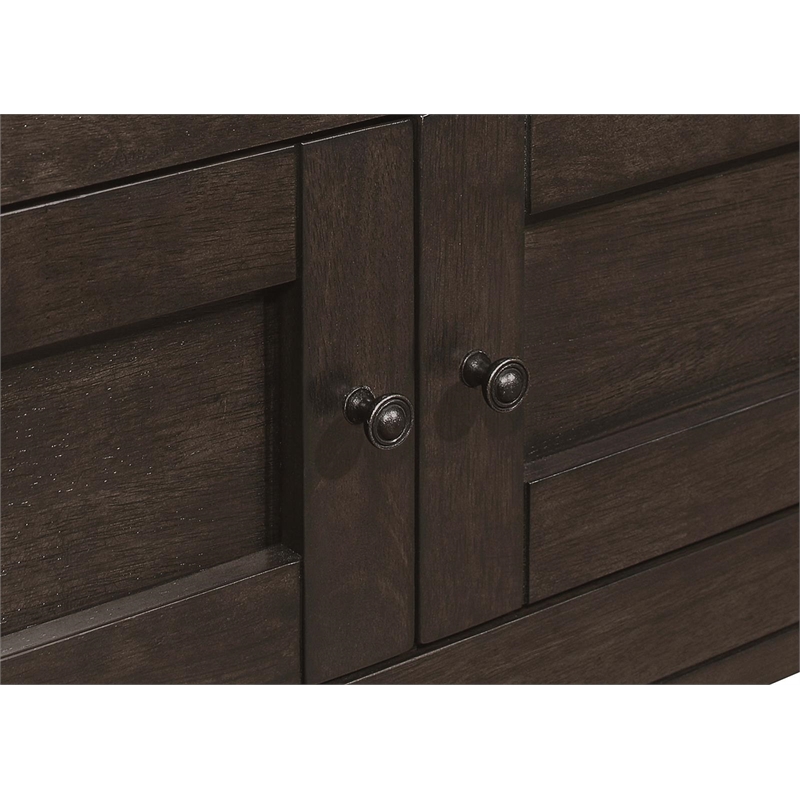 Coaster Prentiss Wood Counter Height Table with Butterfly Leaf in Cappuccino