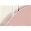 Coaster June Transitional Velvet Upholstered Arched Twin Headboard Blush