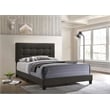 Mapes Upholstered Queen Panel Bed Charcoal