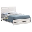 Brantford Wood Eastern King Panel Bed Coastal White