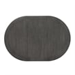 Lavon Oval 60-inch Extension Leaf Dining Table Medium Grey