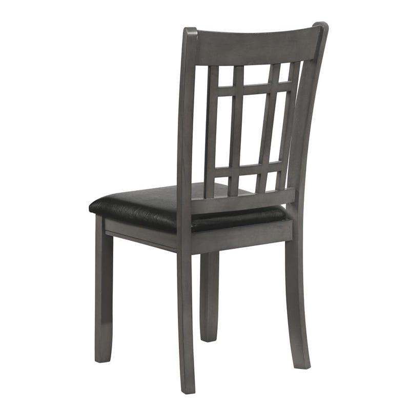 Lavon Wood Dining Side Chair Medium Grey