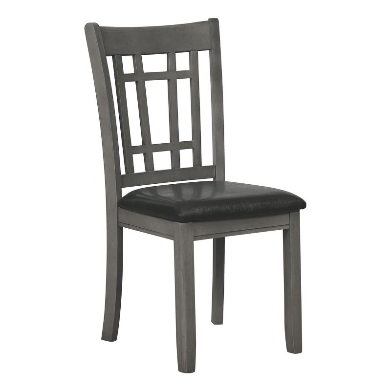 Lavon Wood Dining Side Chair Medium Grey