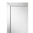 Soline 22 x 61 Inch Framed Standing Floor Mirror Silver