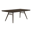 Coaster Wes Rectangular 80-inch Wood Dining Table in Dark Walnut