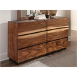 Winslow 6-drawer Dresser Smokey Walnut
