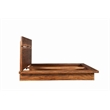 Winslow Wood Eastern King Panel Bed Smokey Walnut