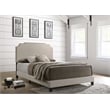 Tamarac Upholstered Full Panel Bed Beige