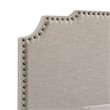 Tamarac Upholstered Queen Panel Bed Beige
