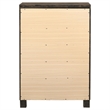 Woodmont 5-drawer Bedroom Chest Rustic Golden Brown