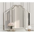 Evangeline Tri-Fold Vanity Mirror Silver Oak