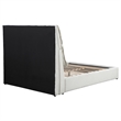 Gwendoline Upholstered Queen Panel Bed White