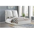 Gwendoline Upholstered Queen Panel Bed White