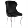 Cheyanne Upholstered Dining Side Chair Black