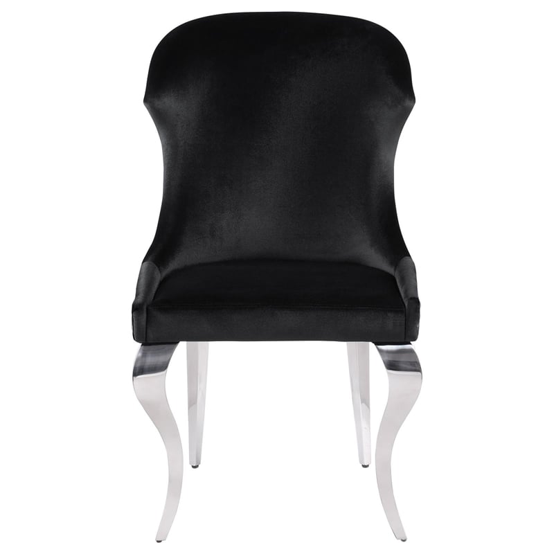 Cheyanne Upholstered Dining Side Chair Black