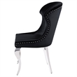 Cheyanne Upholstered Dining Side Chair Black