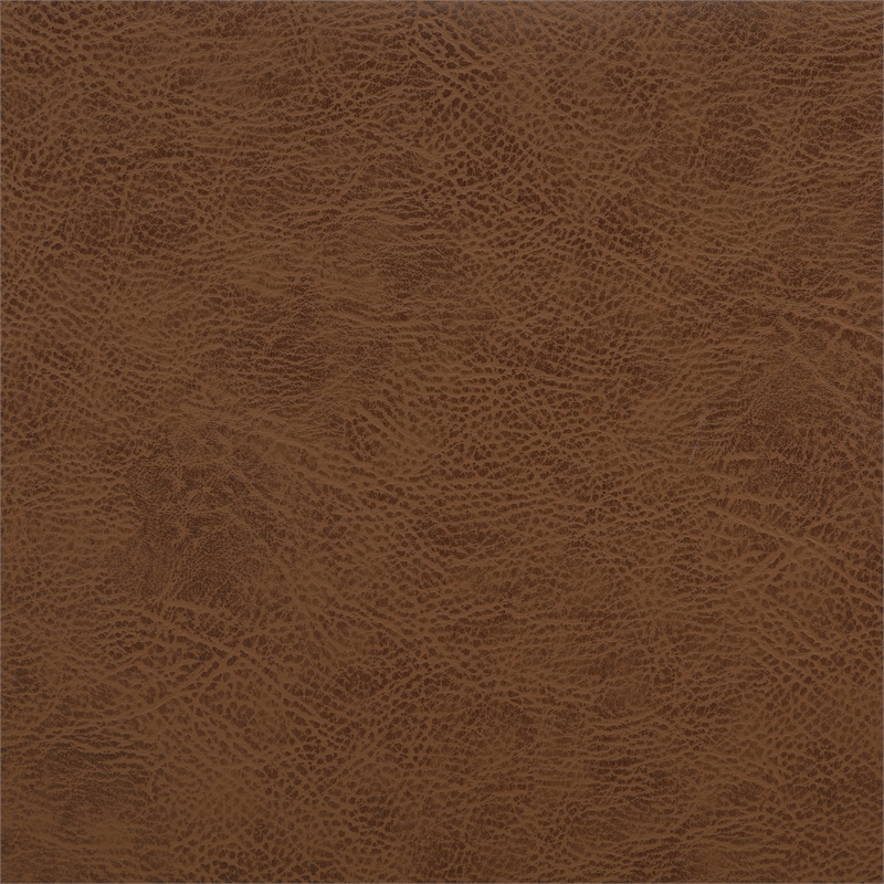 Coaster Ortega 19.75'' Faux Leather Dining Side Chair in Coffee