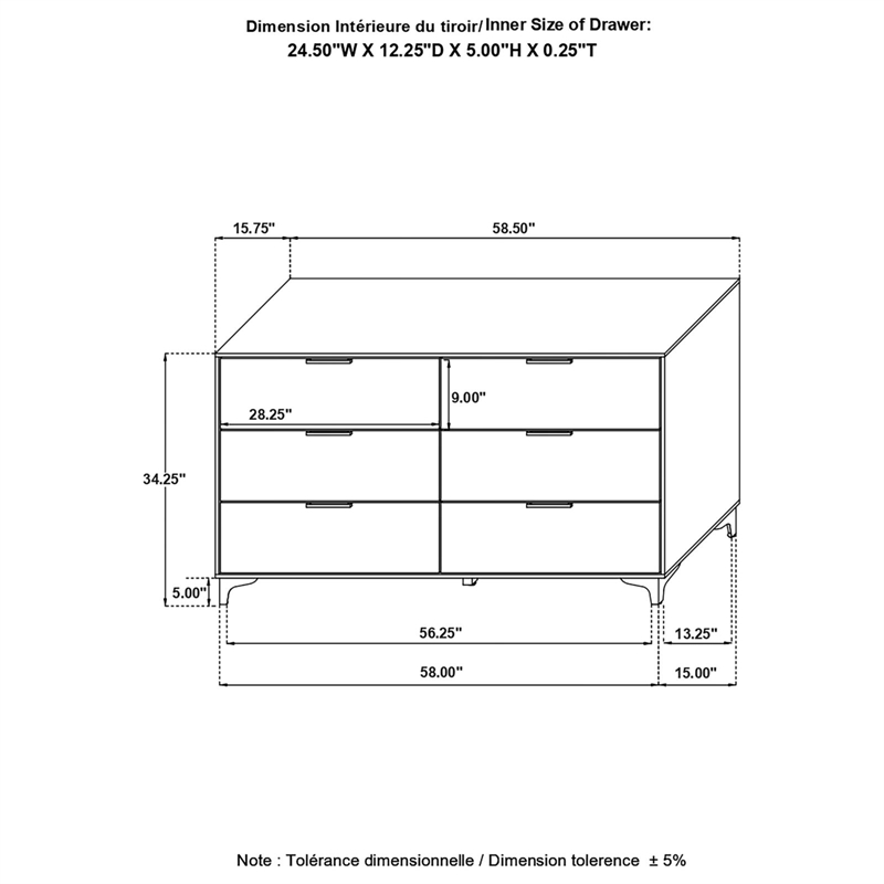 Kendall 4-piece Eastern King Bedroom Set Black