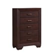 Dorian 5-piece Eastern King Bedroom Set Dark Cocoa