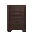 Dorian 5-piece Eastern King Bedroom Set Dark Cocoa