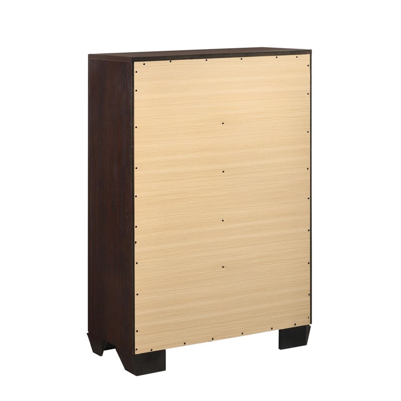 Dorian 5-piece Full Bedroom Set Dark Cocoa