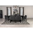 Catherine 7-piece Rectangular Dining Table Set Black