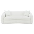 Coaster Isabella 3-piece Fabric Upholstered Sofa Set Natural