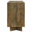 Tyler 3-door Solid Wood Sideboard Buffet Cabinet Mango Brown