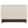Devon 57-inch Upholstered Full Headboard Beige