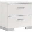 Felicity 4-piece Twin Bedroom Set White High Gloss