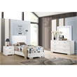 Felicity 4-piece Twin Bedroom Set White High Gloss