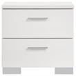Felicity 5-piece Twin Bedroom Set White High Gloss