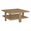 Dawn Square Engineered Wood Coffee Table Mango Brown