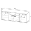 Tabby 4-door Engineered Wood 60-inch TV Stand Mango