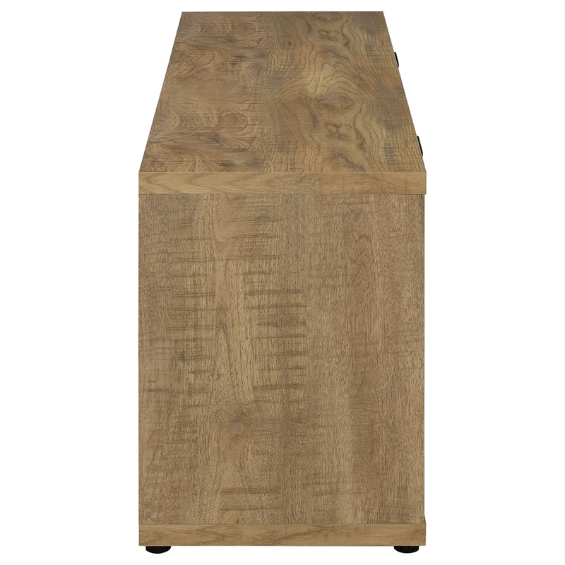 Tabby 4-door Engineered Wood 60-inch TV Stand Mango