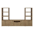 Tabby 3-piece 60-inch TV Entertainment Center Mango