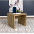 Lynette Square Engineered Wood End Table Mango
