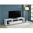 Jude 2-drawer Engineered Wood 71-inch TV Stand High Gloss White