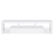 Jude 2-drawer Engineered Wood 71-inch TV Stand High Gloss White