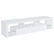 Jude 3-piece 71-inch TV Entertainment Center White High Gloss