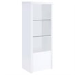 Jude 3-piece 71-inch TV Entertainment Center White High Gloss