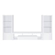 Jude 3-piece 71-inch TV Entertainment Center White High Gloss