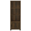 Sachin 3-piece 79-inch TV Entertainment Center Dark Pine