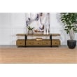 Otto 5-drawer Mango Wood 70-inch TV Stand Media Console Brown